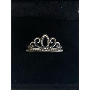 James Avery Retired Beaded Tiara Ring